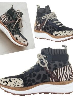 OTBT - HYBRID in ANIMAL PRINT Sneakers women’s size 8 M